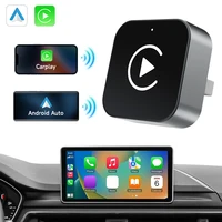 Adaptador inalámbrico CarPlay Android Auto 2 en 1, caja Carplay AI, convertido con cable a adaptador CarPlay inalámbrico para cable de fábrica