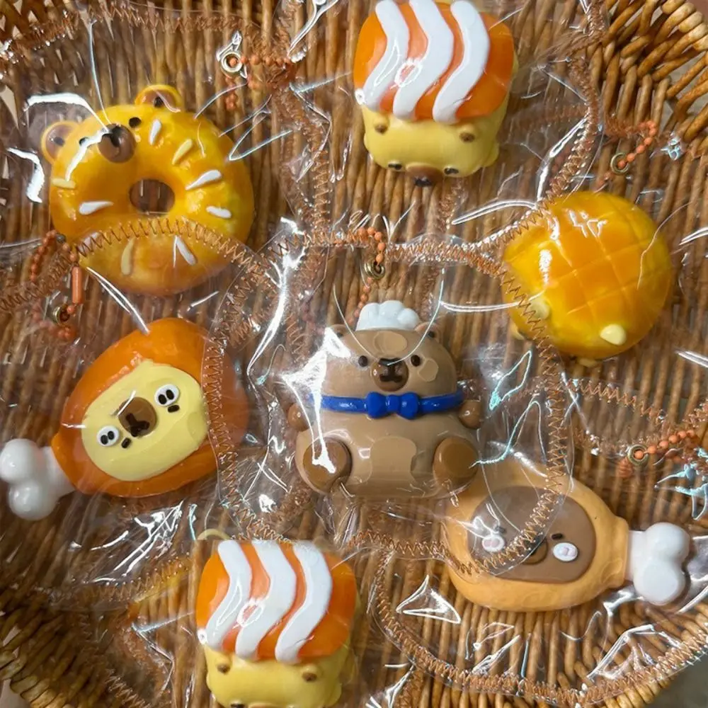 실리콘 소재 카피바라 핀치 토이 크림 머드 느낌 슬로우 라이징 스퀴즈 토이 슈퍼 감압 핀치 스트레스 해소 장난감