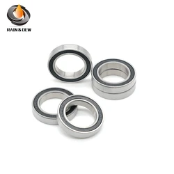 1Pcs 6802 2RS Bearing 15*24*5mm ABEC-7 Metric Thin Section 61802RS 6802 RS Ball Bearings 6802RS