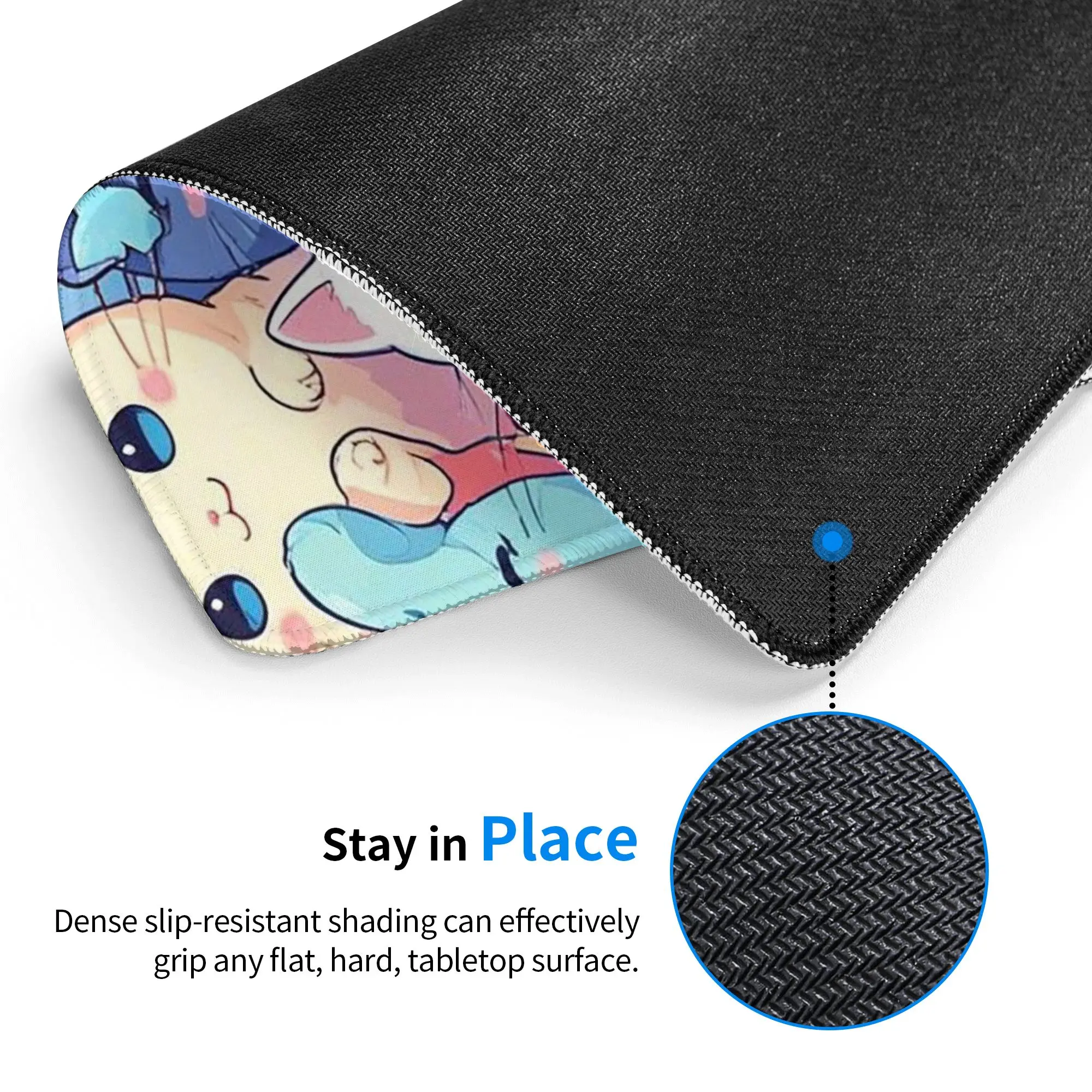 Cartoon Kittens Colour Cat Pattern Mouse Pad Computer Keyboard Mouse Mat Gaming PC Laptop Desk Mat Office Accessories Table Mats