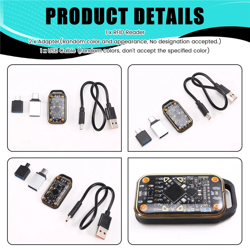 Y45A-Upgrade Chameleon Ultra Contactless Smart Card Emulator RFID Smart Chip Reader 125K 13.56M Card Decode NFC Duplicator