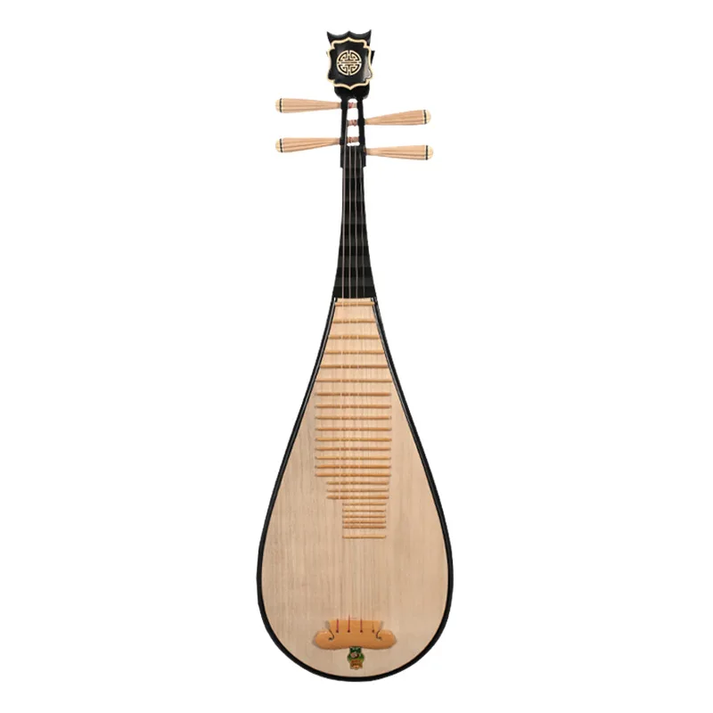 Dunhuang Lute 89/102CM Wooden Pipa Beginners Students Adults Practice Playing Professional Lute Ethnic Plucked-string Instrument