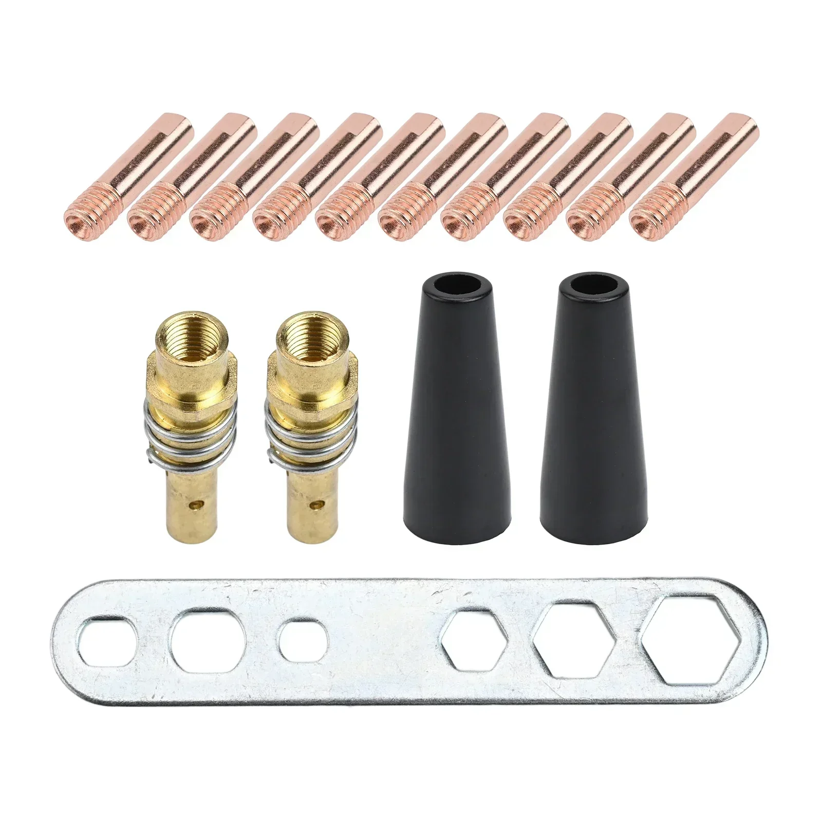 Copper Welding Tips Flux Core Gasless Nozzle Welding Projects Easy Installation Components For 15AK Welding Torches