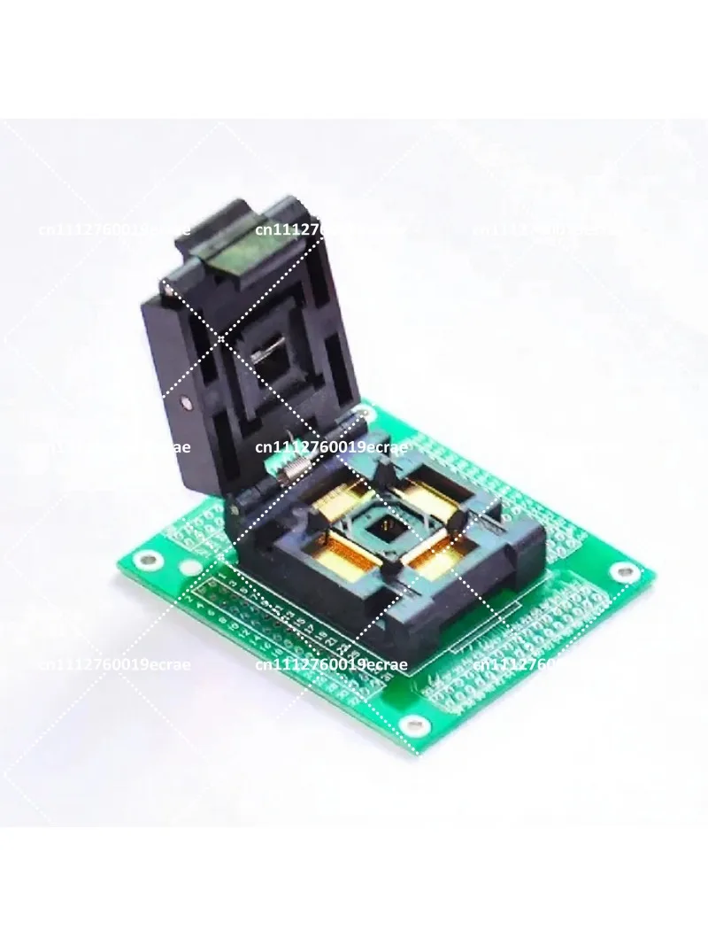 TQFP128 to DIP Programmer Adapter IC51-1284-1702 0.4mm Pitch Burn-in Socket