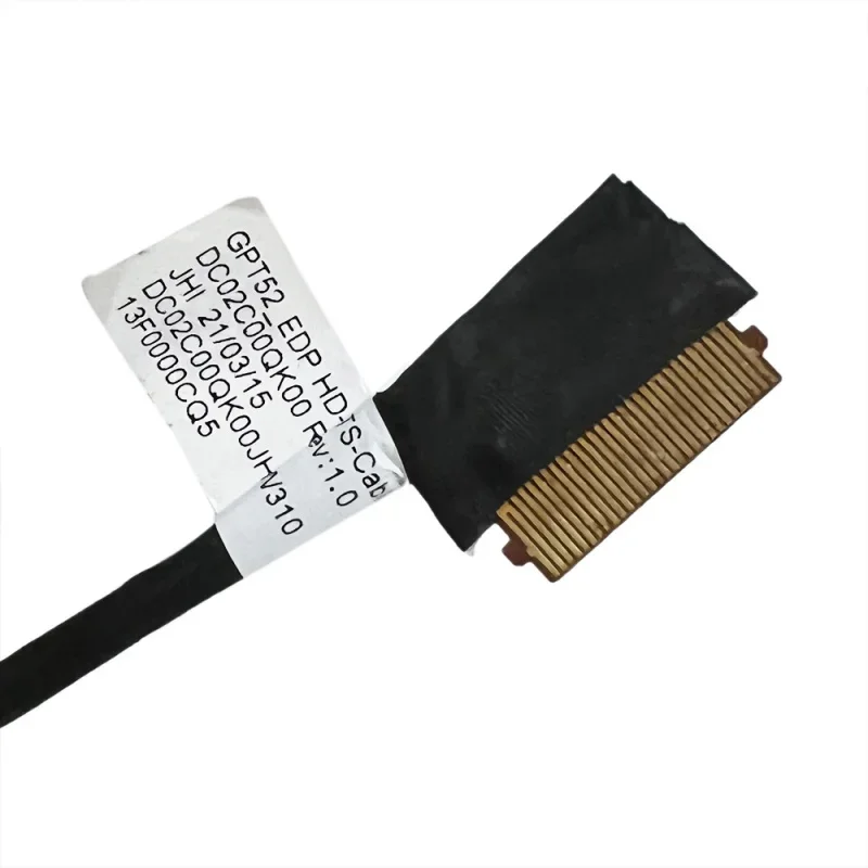 40PIN DC02C00QK00 ل HP 15S-DR gpt52 LA-K201P LCD LED كابل LVDS فيديو شاشة خط عرض فليكس سلك كابل