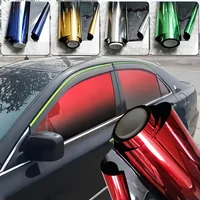 Película degradada para coche, pegatinas para parabrisas, protección UV, aislamiento térmico, cambio de Color, 50x300cm