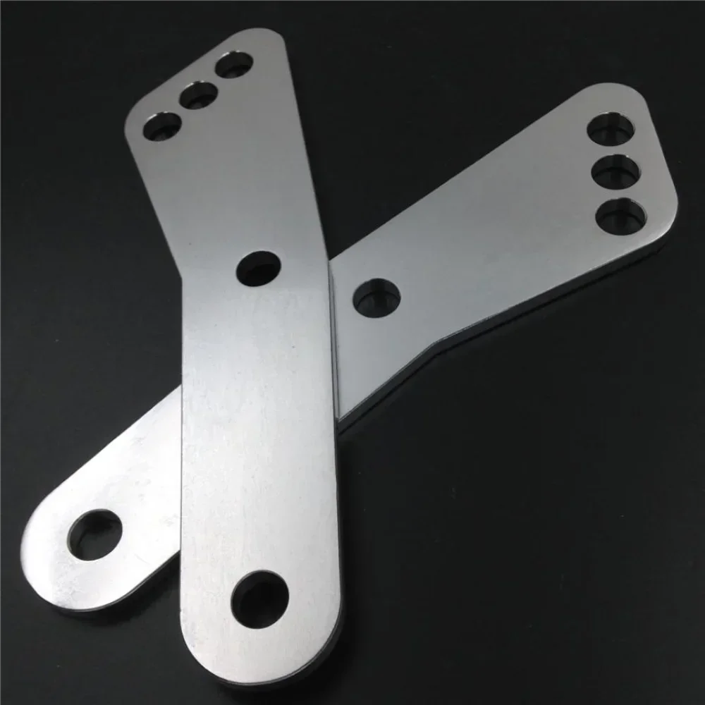Motorcycle Lowering Links for Honda 1991-2006 CBR 600 F2 F3 F4i,1997-2003 CBR 1100XX Motorcycle Bike Silver