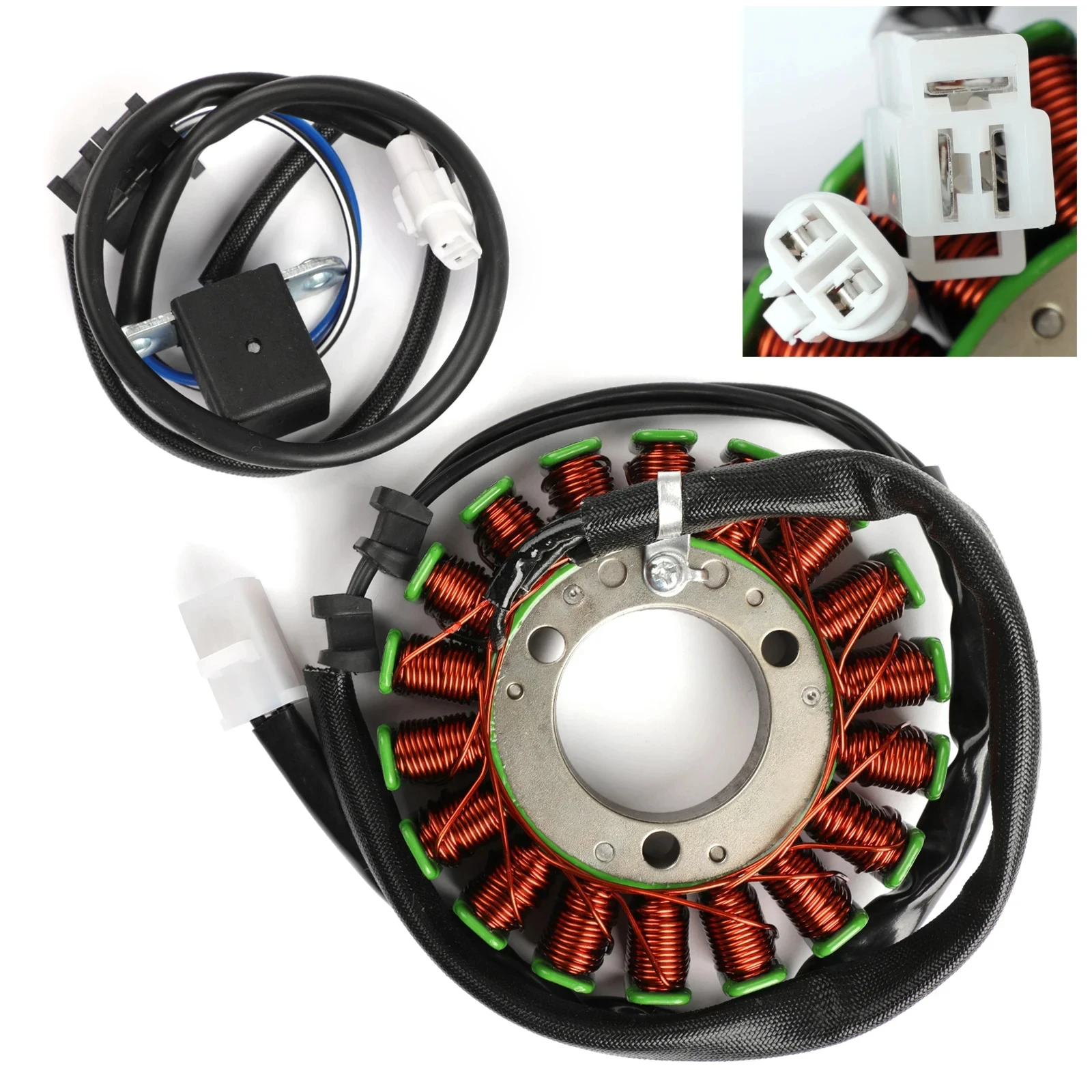 

Magneto Generator Engine Stator Coil for Kawasaki 21003-1276 KLF300 Euro 2WD/4WD