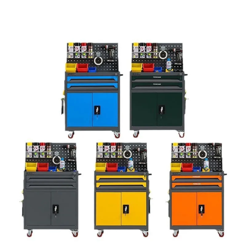 

Multifunctional Stainless Steel Tool Cabinet Mobile Workshop Auto Repair Repair Cabinet Cart Iron Hardware Toolbox Cart