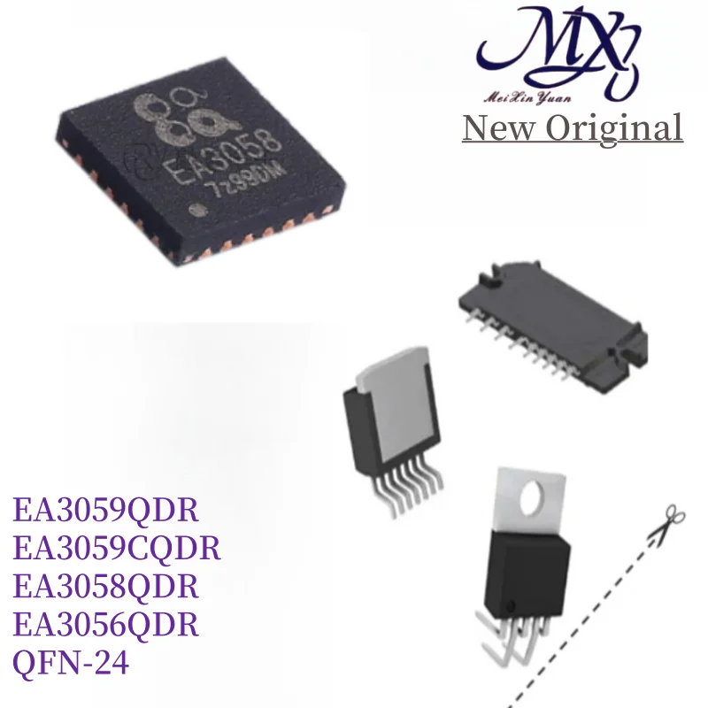 MXY 10Pcs  EA3059QDR EA3059CQDR EA3058QDR EA3056QDR QFN-24 EA3059 EA3059C EA3058 EA3056 chip IC New original