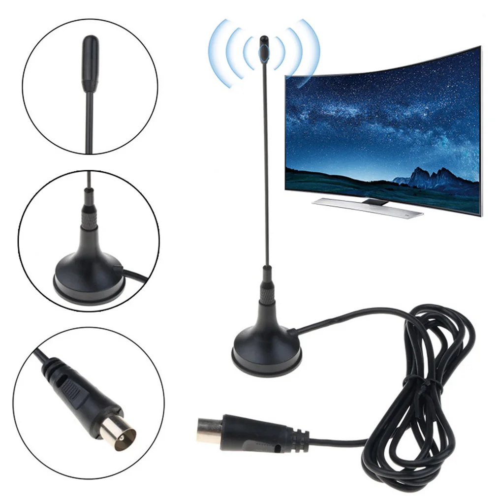

HDTV Antenna Aerial Booster Digital DVB-T TV Antenna 50 Miles Range Indoor Freeview For HDTV Box Cable Dropshipping Wholesale