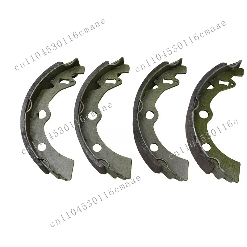 1 set (4 pieces) of low-pressure through type 160 hydraulic brake pads for golf cart accessories and vehicle parts
