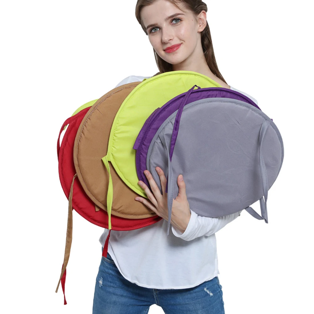 

Round Cushion Chair Pad Seat Home Decor Pads for Chairs Purple Cushions Student