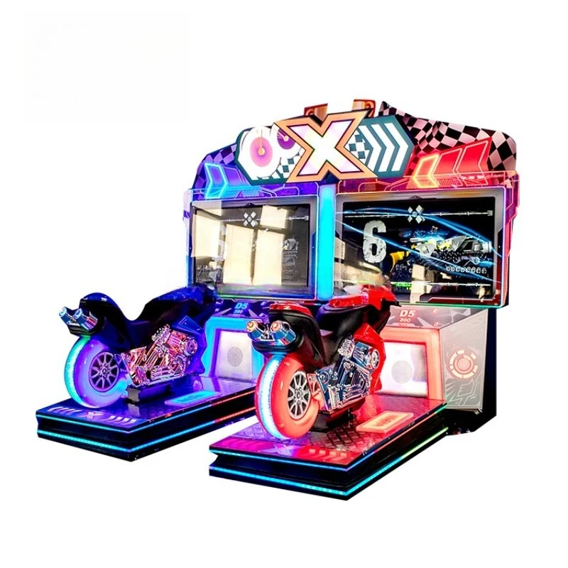 متنزه الترفيه تجربة العملة المعدنية محاكي سباق الدراجات النارية الديناميكي #1