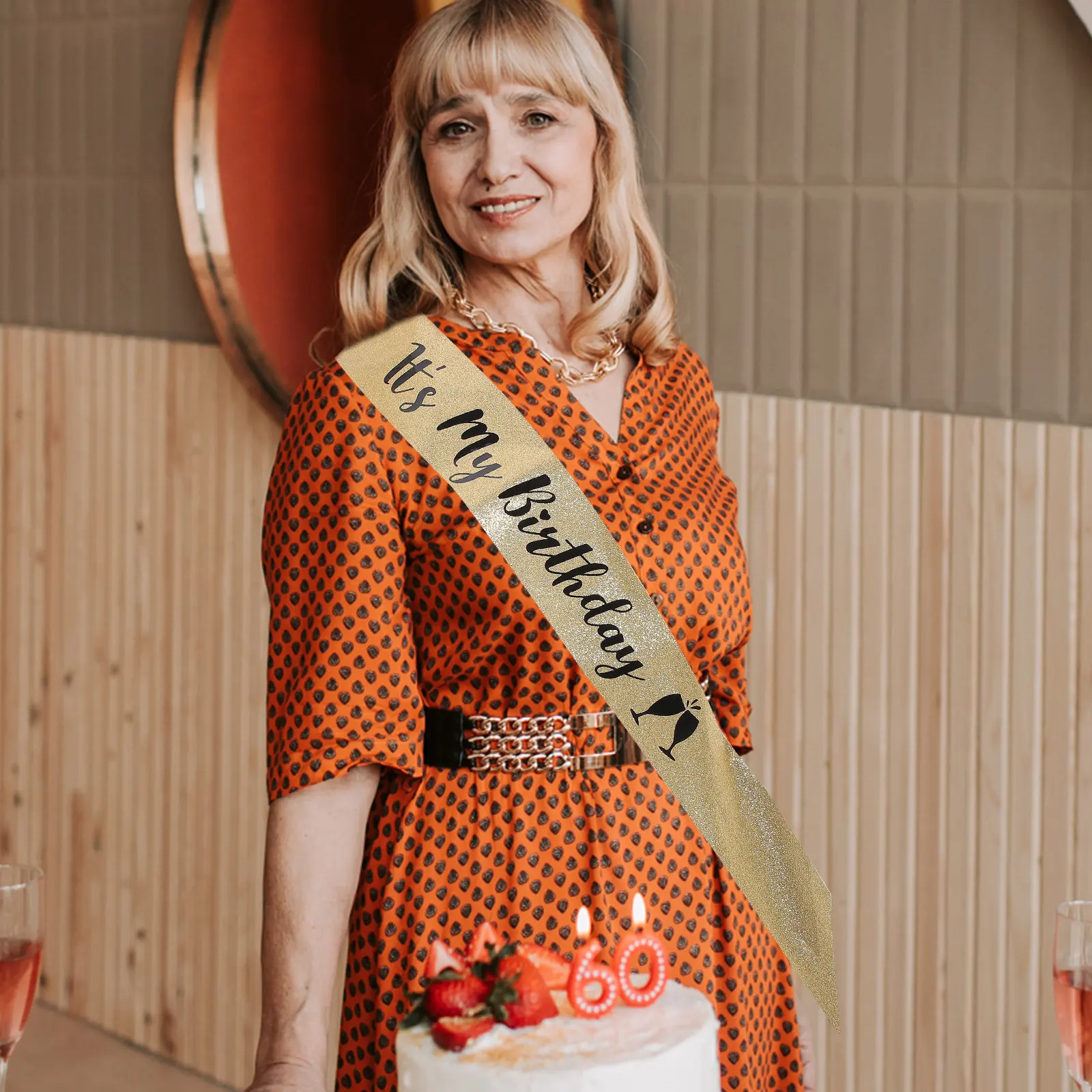 1 Adet Parlak Simli Kumaş Doğu - Birthday Sash Glitter incelemesi ve fiyatı