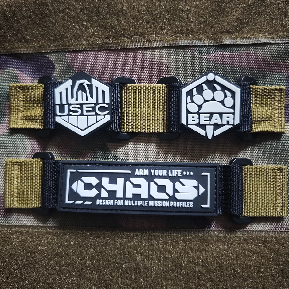 USEC Bear Parche PVC 3D Tarkov insignia táctica para ropa y mochila - imagen 4
