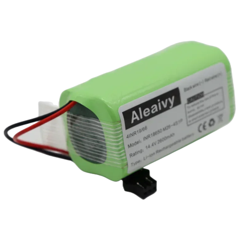 แบตเตอรี่ลิเธียมไอออน18650 14.4V 2600mAh สำหรับความเป็นเลิศของ Conga 990 Ecovacs deebot N79 N79S eufy robovac 11S robovac 30เป็นต้น