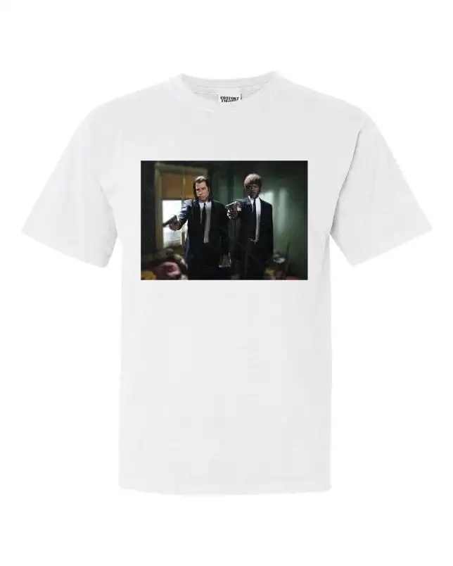 Vintage Pulp Fiction T Shirt Ohhh The 90s Movies Vincent Vega Jules Winnfield Heavyweight Comfort Colors