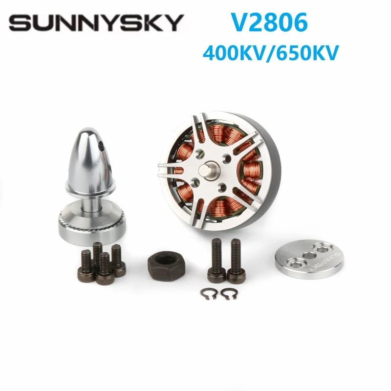 

SunnySky V2806 KV400/KV650 4-6S Brushless Motor for RC Drone Airplanes Quadcopter Multi-rotor Accessories