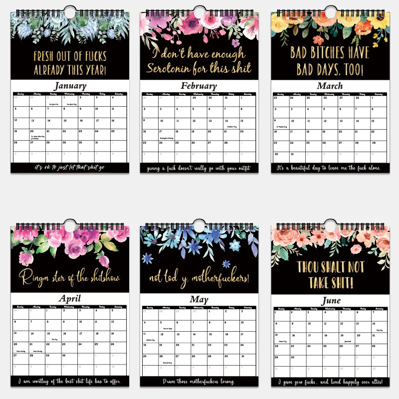 2025 Calendar For Tired-Ass Women. Calendar For Tired - Ass Women