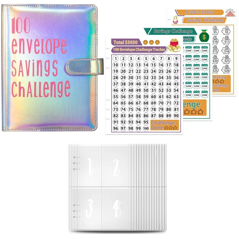 Join The 52-Week 100 Envelope Savings Challenge Fun Path To Save 5,050 In One Year With Our Budget Binder