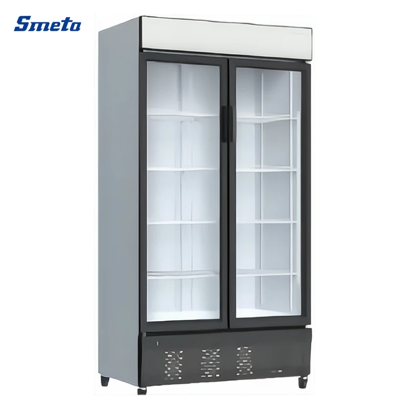 Supermarket Refrigerator 2 Door Large Showcase Display Chiller  for DDS-778WT