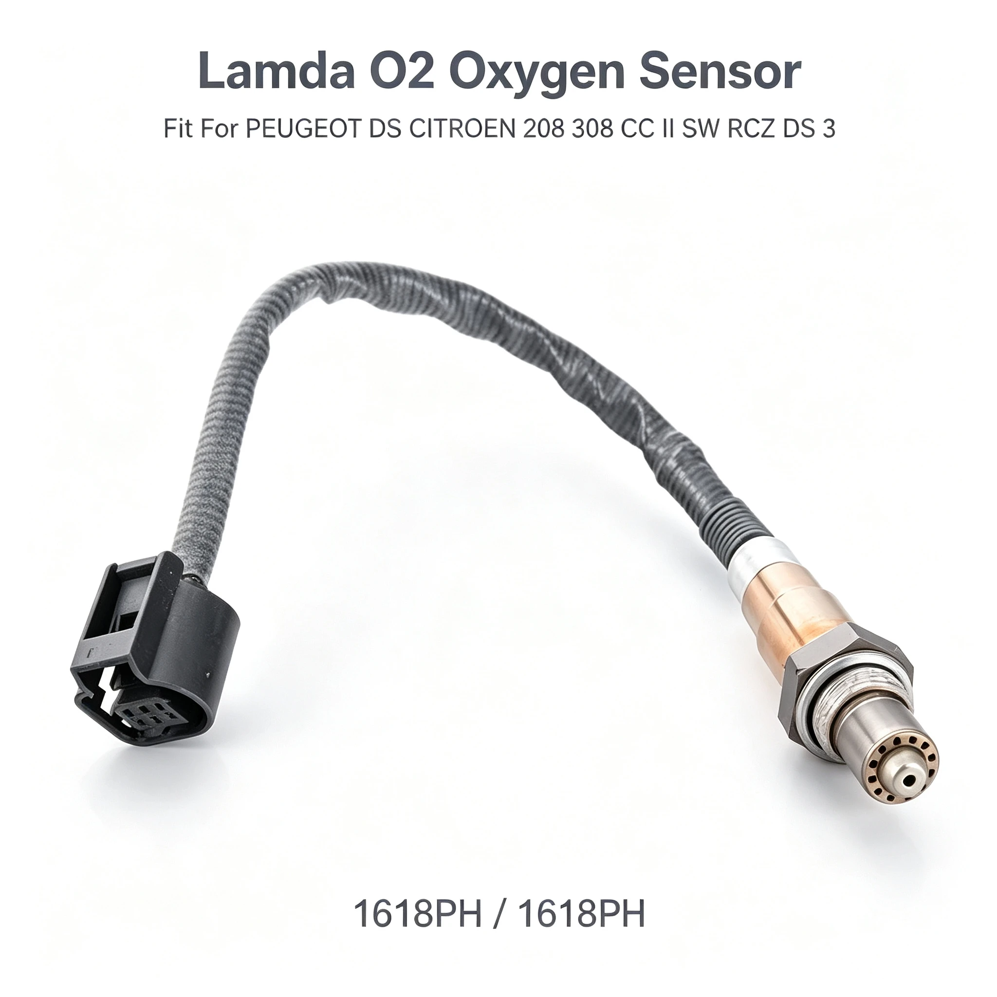 1618.PH Lambda O2 Oxygen Sensor For PEUGEOT DS CITROEN 208 308 Cc II Sw Rcz Ds 3 1618PH