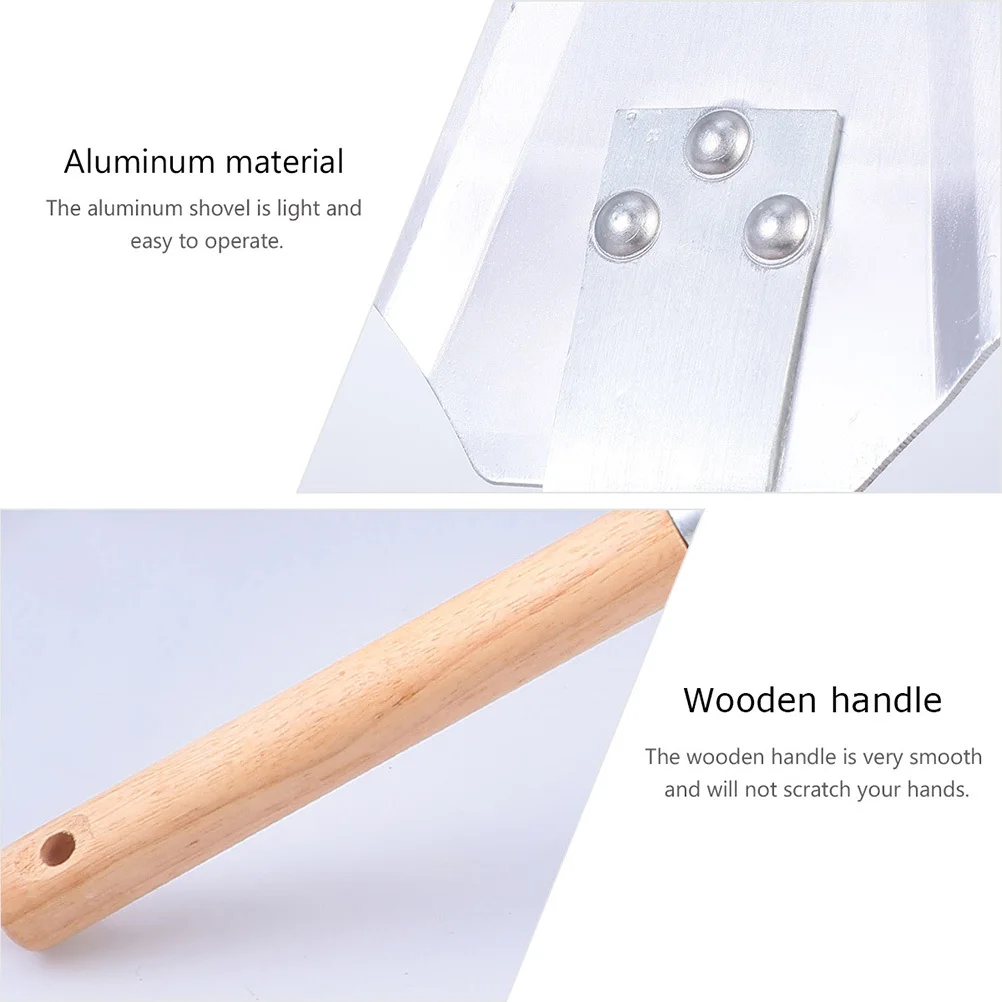 

1Pcs Pizza Shovel Spiral Pattern Detachable Wood Handle Pizza for Oven Baking Kitchen Supply Kitchen Supply