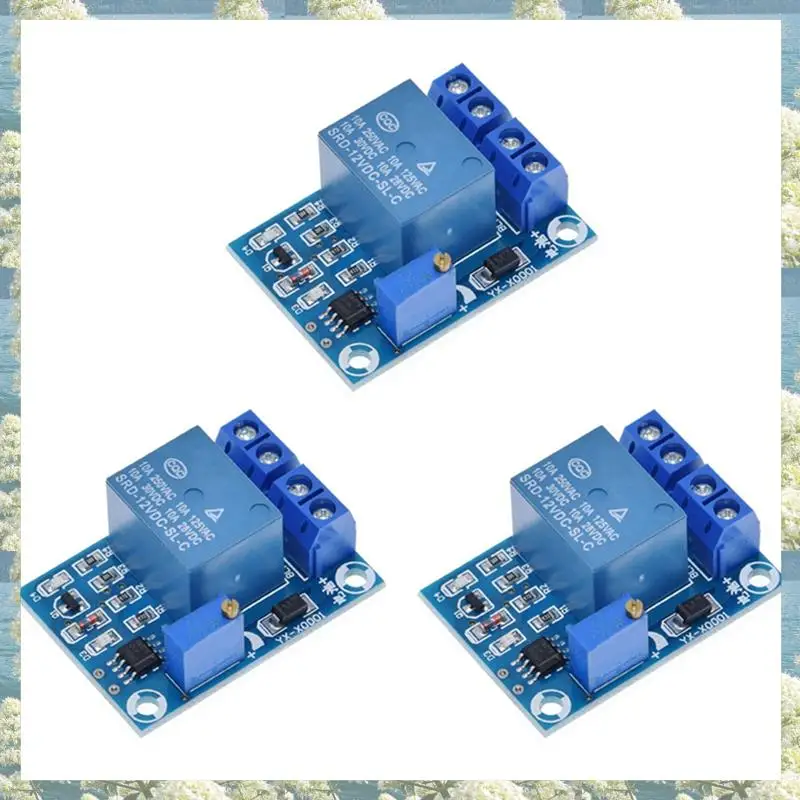 New-3X YX-X0001 تيار مستمر 12 فولت وحدة إدارة الجهد المنخفض للبطارية الجهد المنخفض التبديل التلقائي وحدة حماية الاسترداد
