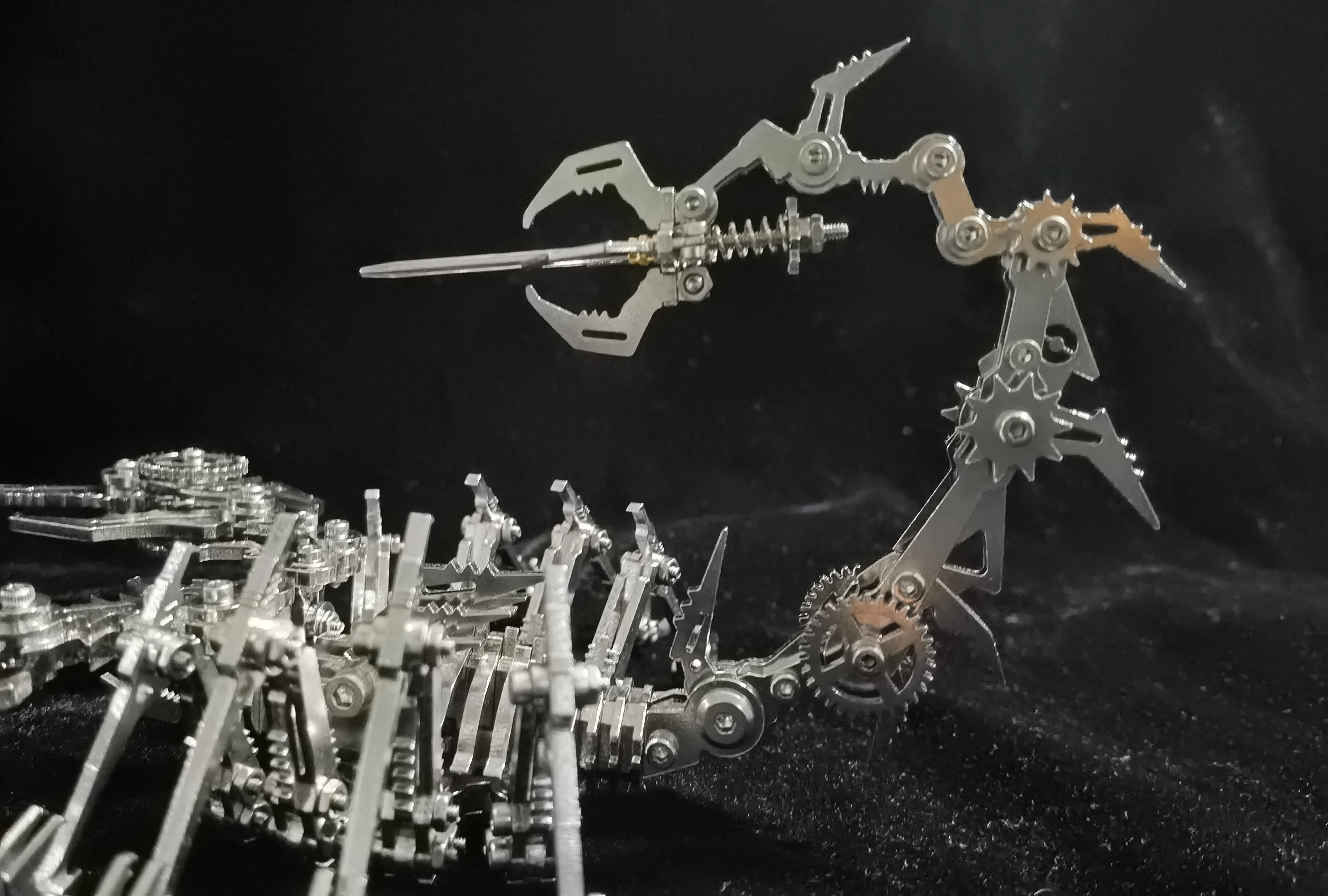 DIY-ステンレス鋼の3D金属ジグソーパズル,取り外し可能なクラフトアセンブリ,ボーイフレンドの装飾用の取り外し可能なおもちゃ