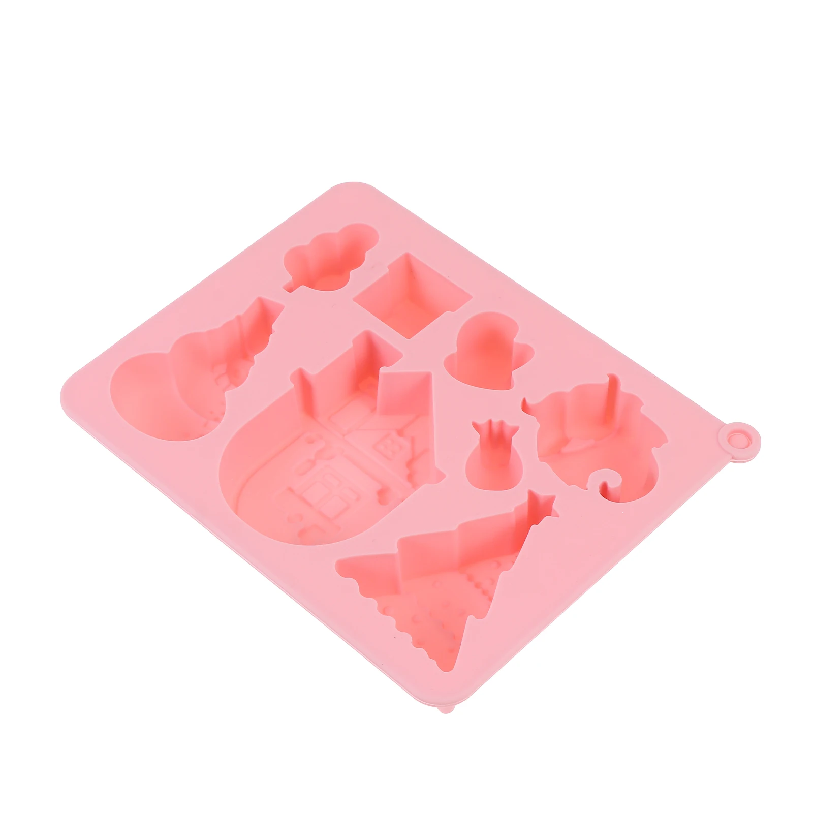 

Silicone Cake Biscuit Baking Cake Mould Mould Lovely DIY Chocolate Maker Christmas Oven Safe Flexible Non Stick Pan