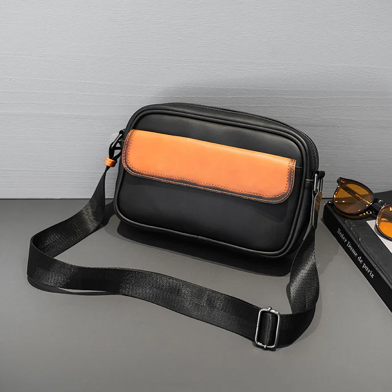 

Vintage Mens Crossbody Bag Fashionable Commuter Shoulder bag Small Messenger Bags Casual Riding iPad bags Мужская сумка Bolsa 가방