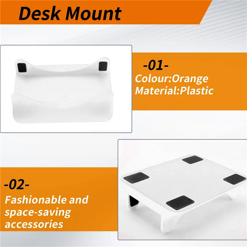 

Superior-For 2024 Mac Mini M4 M4pro Vertical Stand Desk Mount For Mac Mini Accessories Easy Installation B