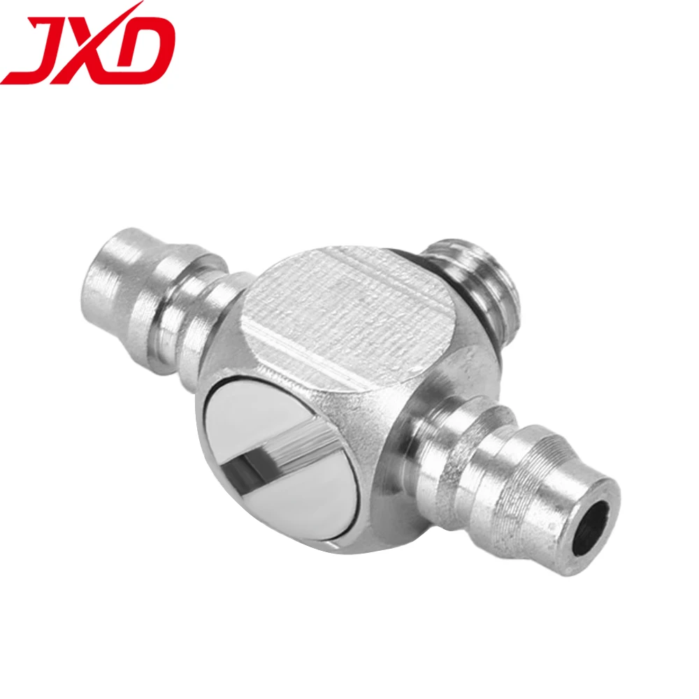JXD Giunto per raccordo aria in ottone Serie M/MS-ATHU Connettore pneumatico in acciaio inossidabile