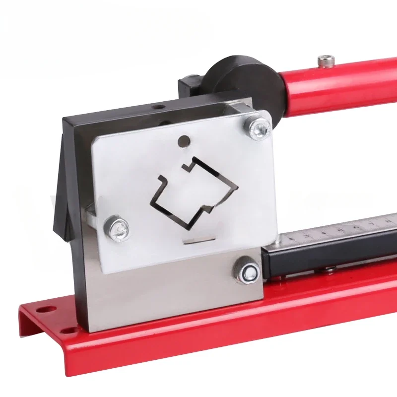 din rail  with ruler easy cut with measure gauge for 35X7.5mm 35x15mm din rail cutting