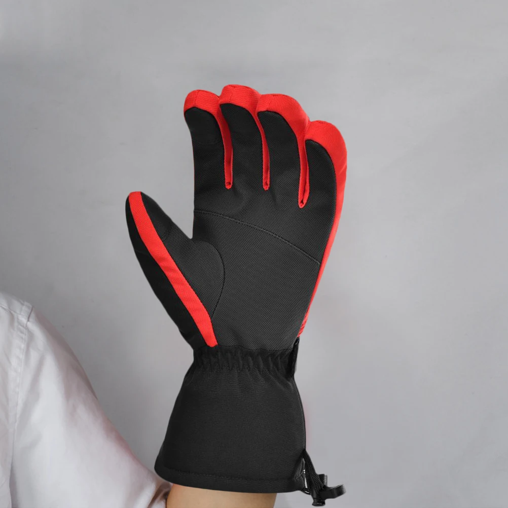

1 Pair Windproof Skiing Gloves Waterproof Screen Cycling Riding Gloves For Winter Outdoor Sport Men Hand Gear