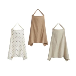 Privacy Nursing Apron Nursing Cover Cotton BreastfeedingCover Muslin Nursing Cover Breastfeeding Breast Feeding Coverall
