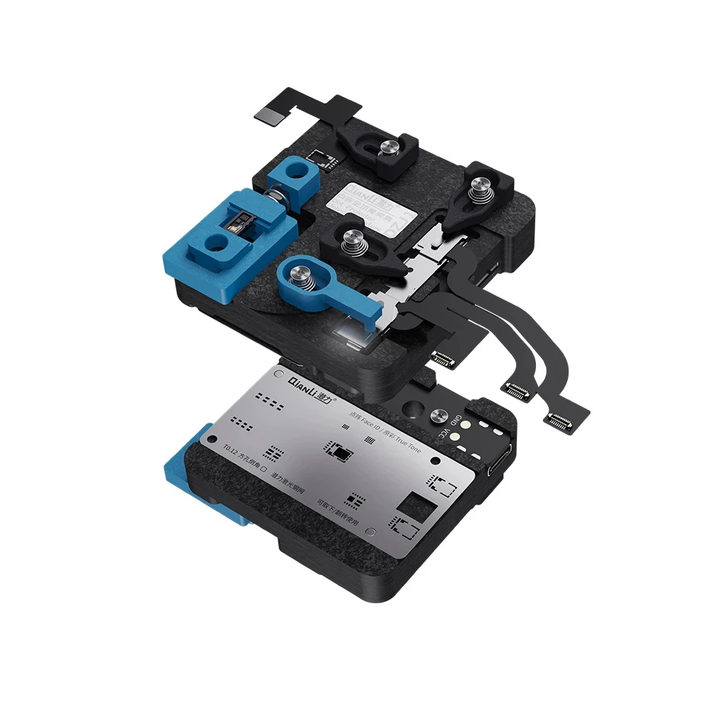 Qianli Dot Projector Precision Calibrator Face ID Positioning Fixture for iPhone X Xs 11 11Pro Max 12 Face Lattice Repair Tools