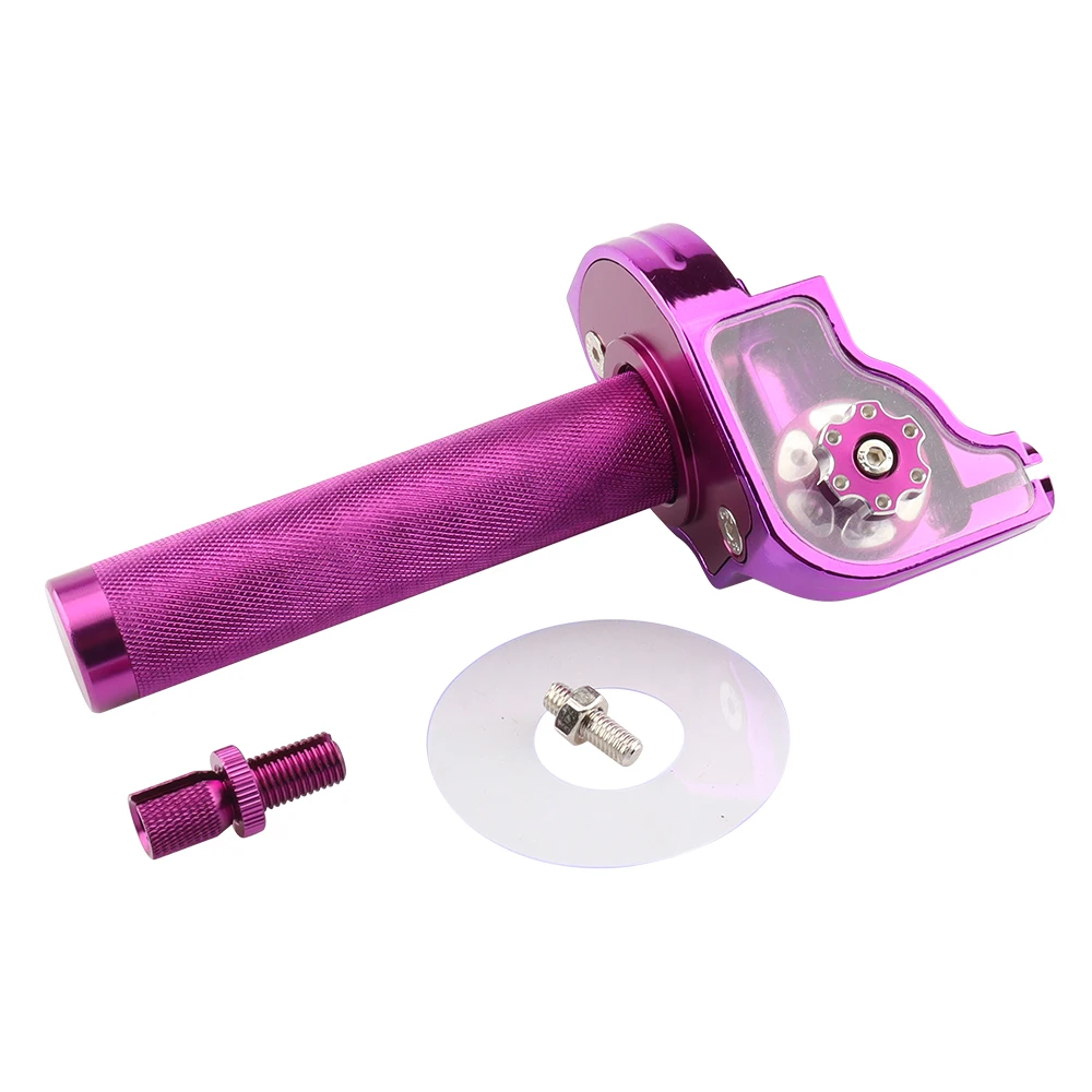 22mm 7/8 Inch Universal Twist Throttle Grip CNC Aluminum Accelerator For Motorcycle ATV Quad Pit Dirt Bike Moped