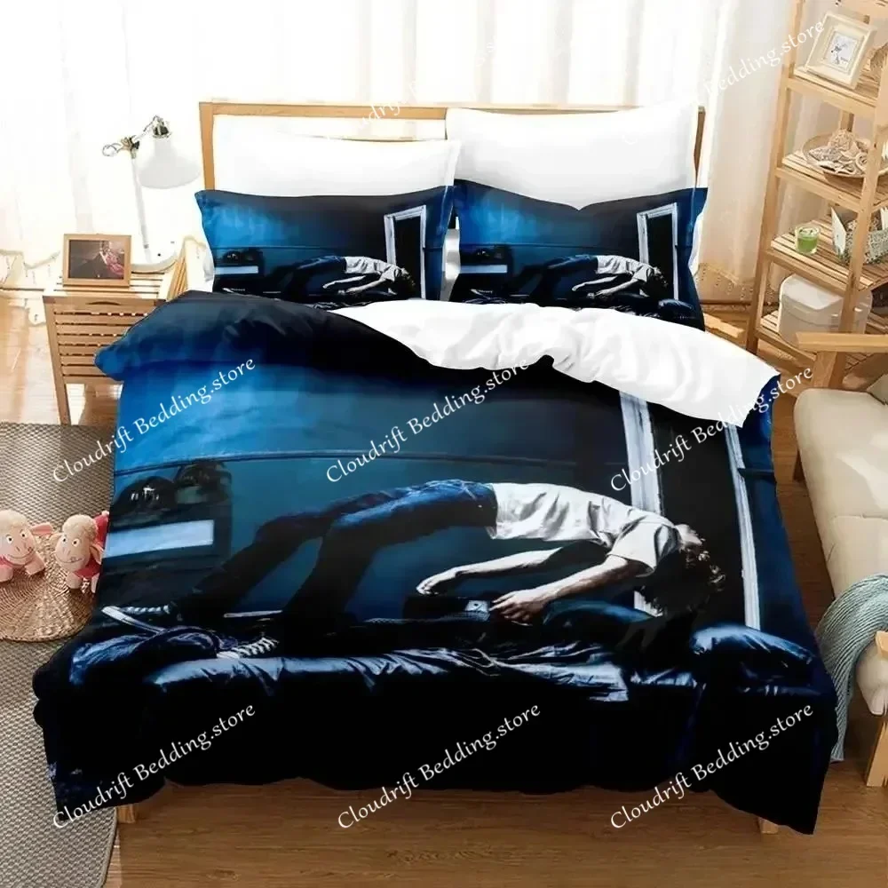 Exquisite 3D The Kid LAROI Wallpaper Anime Digital Printing Bedding Set Duvet Cover Comforter Bed Youth Kids Girl Boys Gift026