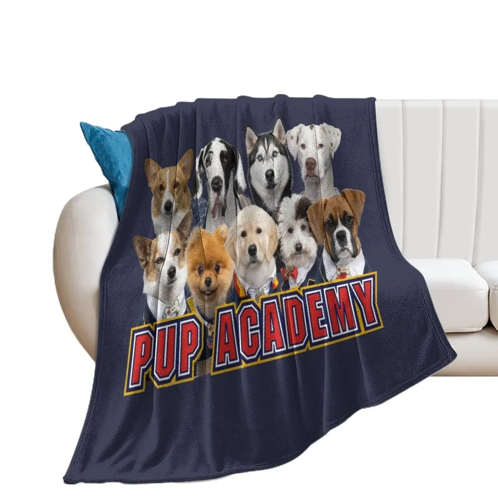 

Pup Academy show Throw Blanket Thermals For Travel Hairys Softest blankets ands Blankets