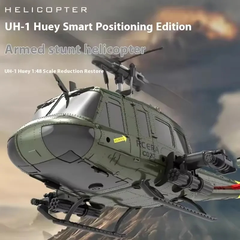 RC ERA C032 Uh-1 6CH Aileron Free Reverse Flying Stunt Helicopter Electric Remote-Controlled Airplane Model Toy Gift