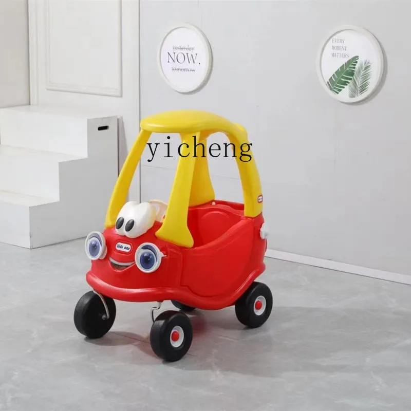 ZF Children's Walker Kindergarten Toy Car Baby Four-Wheel Sliding