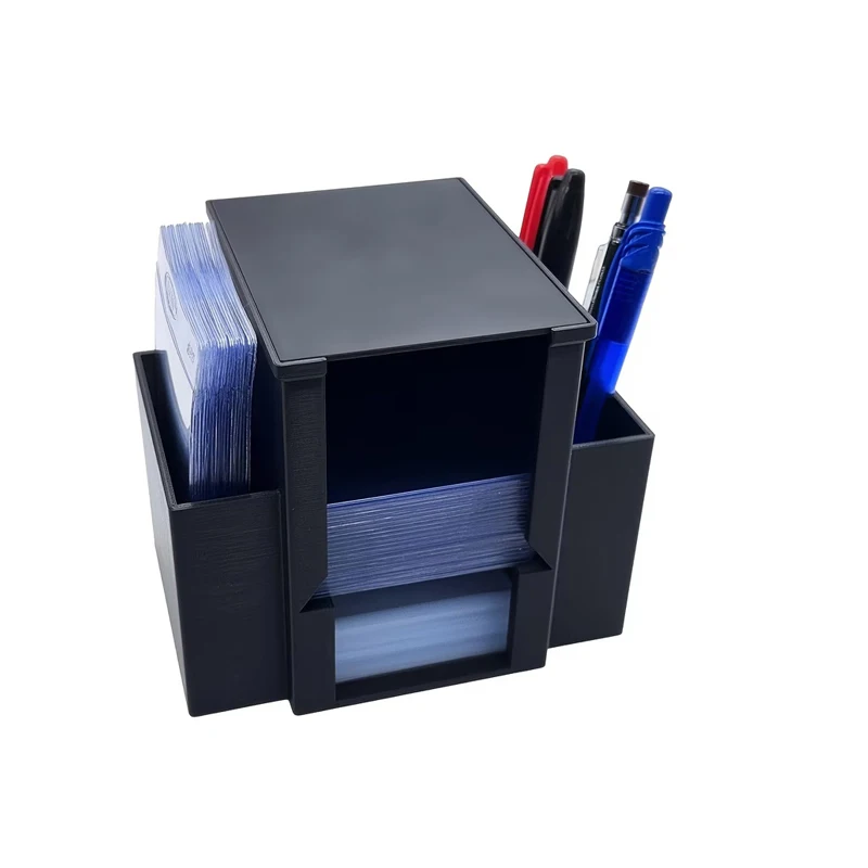 1pcs top loader distributor and penny holder-two compartments hold penny holders up  the top load stackable card storage boxe