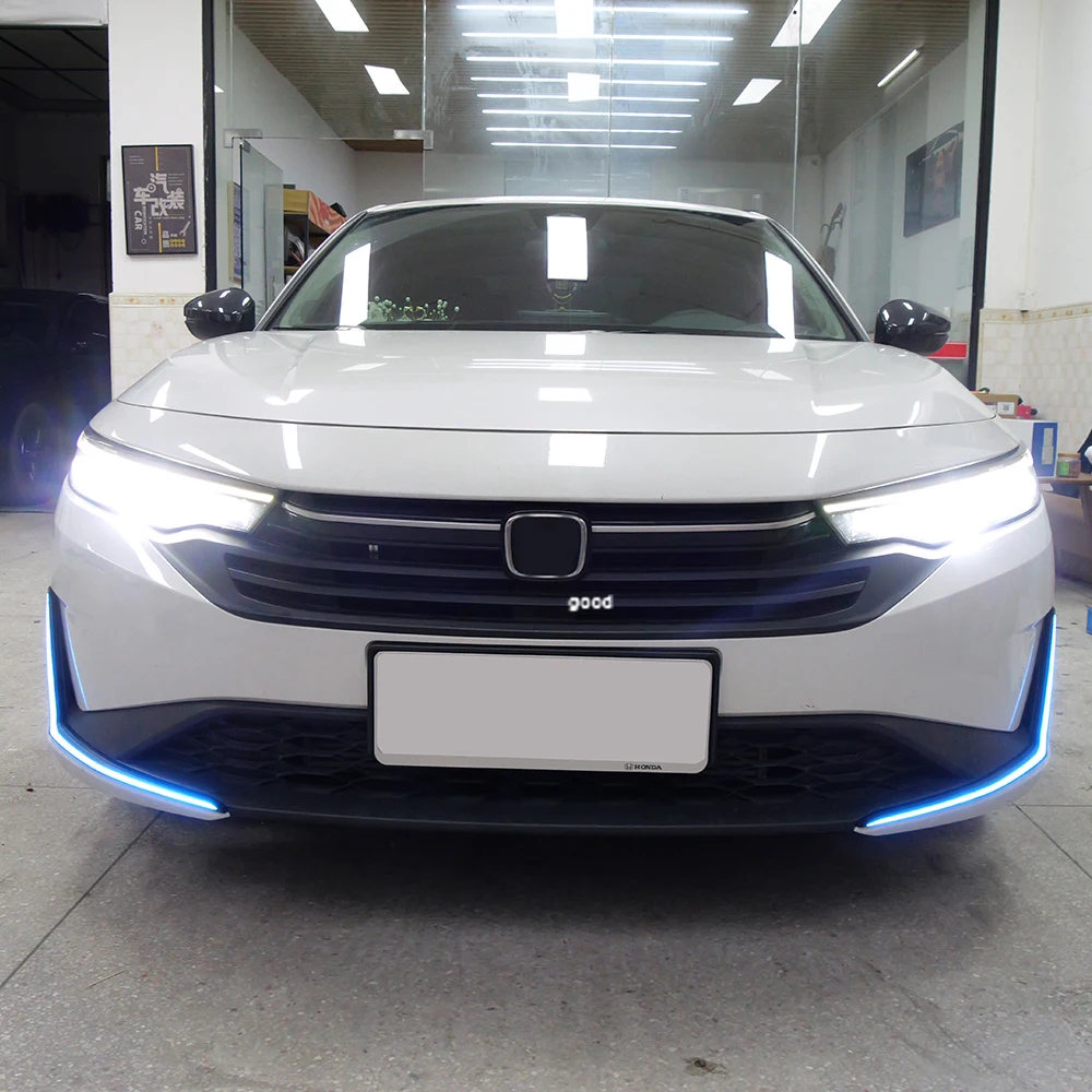 For Honda Integra 2025 Car Front Bumper Upgrade High Quality LED Daytime Running Light Assembly Plug and Play Tool Accessories