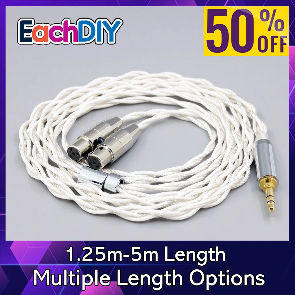 

Silver Plated Type2 Graphene 7N OCC Earphone Cable For Audeze LCD-2 LCD-3 LCD-MX4 LCD-GX LCD-X LCD-XC LCD-4z lcd-24 LN008141