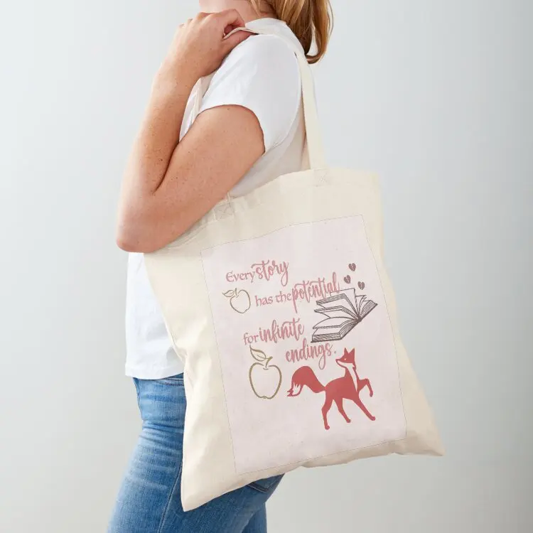 Potential for Infinite Endings Tote Bag Lady bag eco bag folding Women's shopper tote women