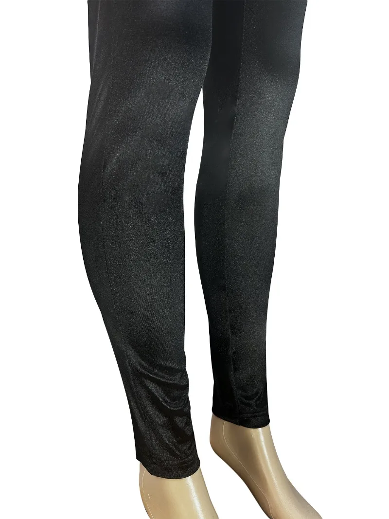 فو الفراء المرقعة تمتد الساتان لامعة حللا المرأة مثير الخامس الرقبة أكمام الرسن عارية الذراعين الخوخ الوركين ضئيلة نادي الطرف عموما