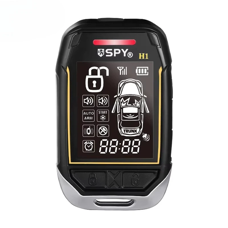 

Magi двусторонний пульт дистанционного управления автомобильная сигнализация охранная система бесключевого доступа стартер двигателя приложение для управления иммобилайзером для HONDA VW 12V