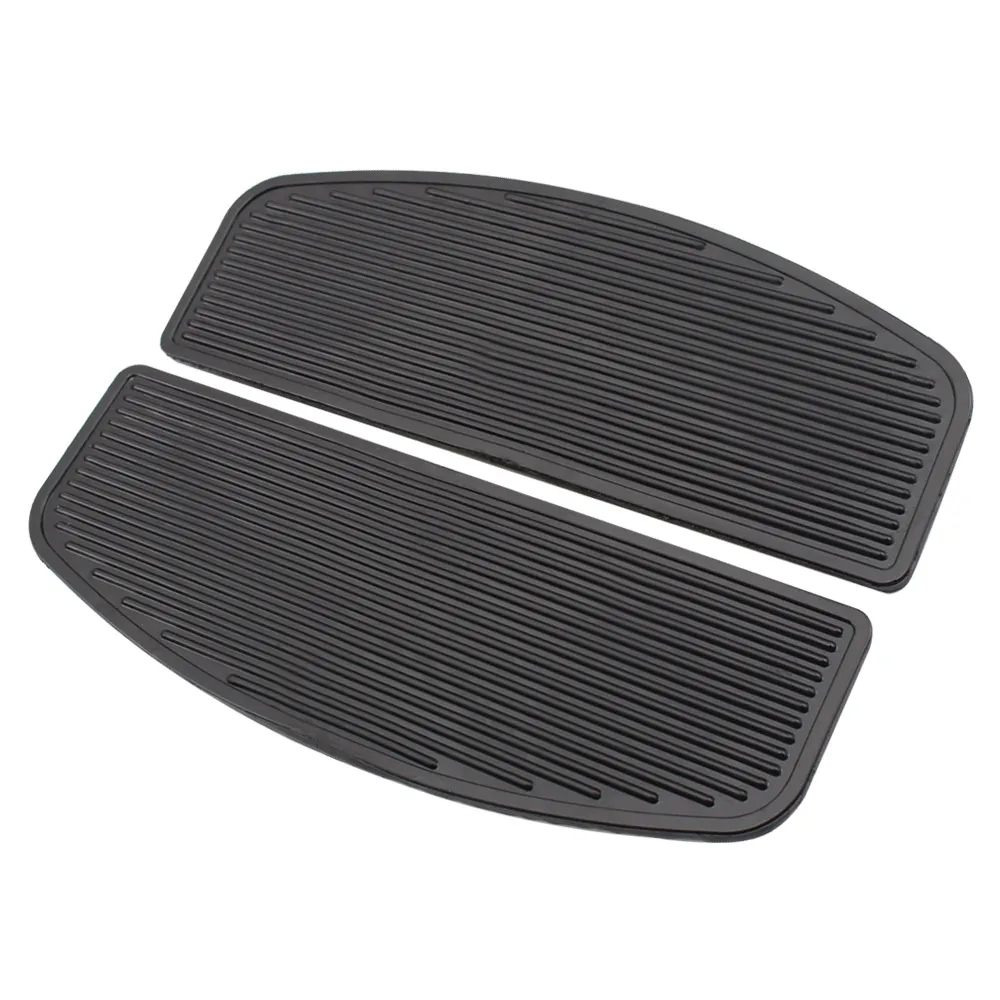 Motorcycle Front Rubber Rider Insert Floorboard Footboards Foot peg Footrest Pad For Harley Touring FLHTC FLHTCUI FLHTCU 1986-Up